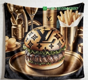 Louis Vuitton Throw Blankets